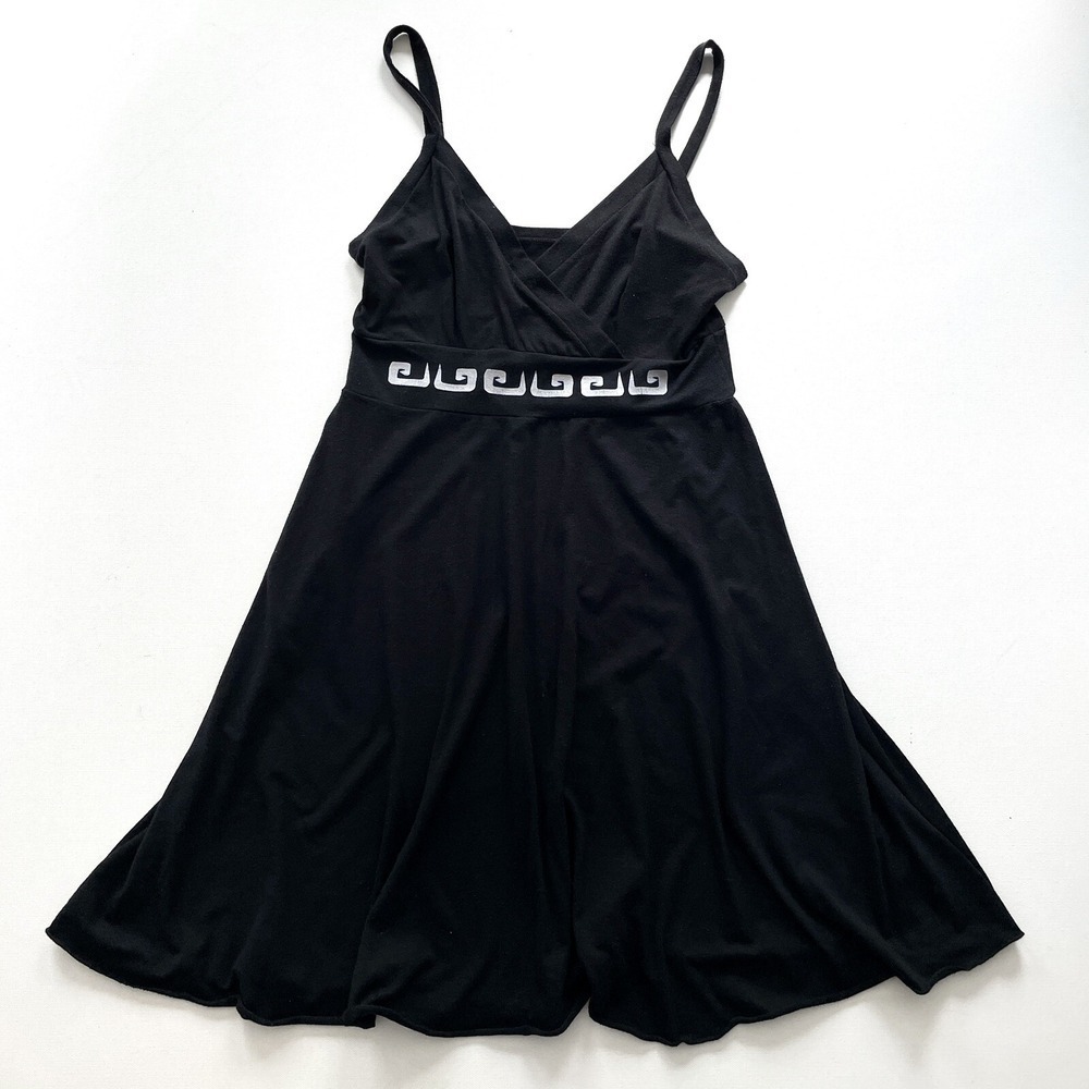 Xanab by Tamara Zovich Dress Women's Small Black Aztec A Line Sleeveless Tank